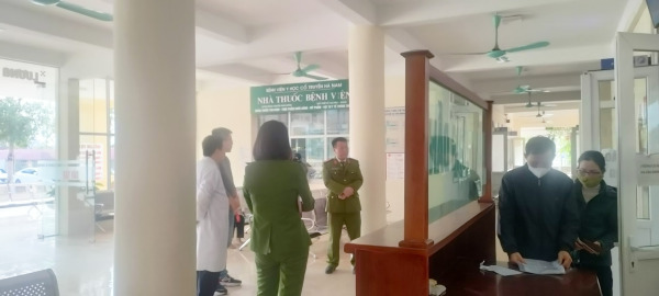 Kiosk TAG khao sát tại Bệnh viện y học cổ truyền Hà Nam